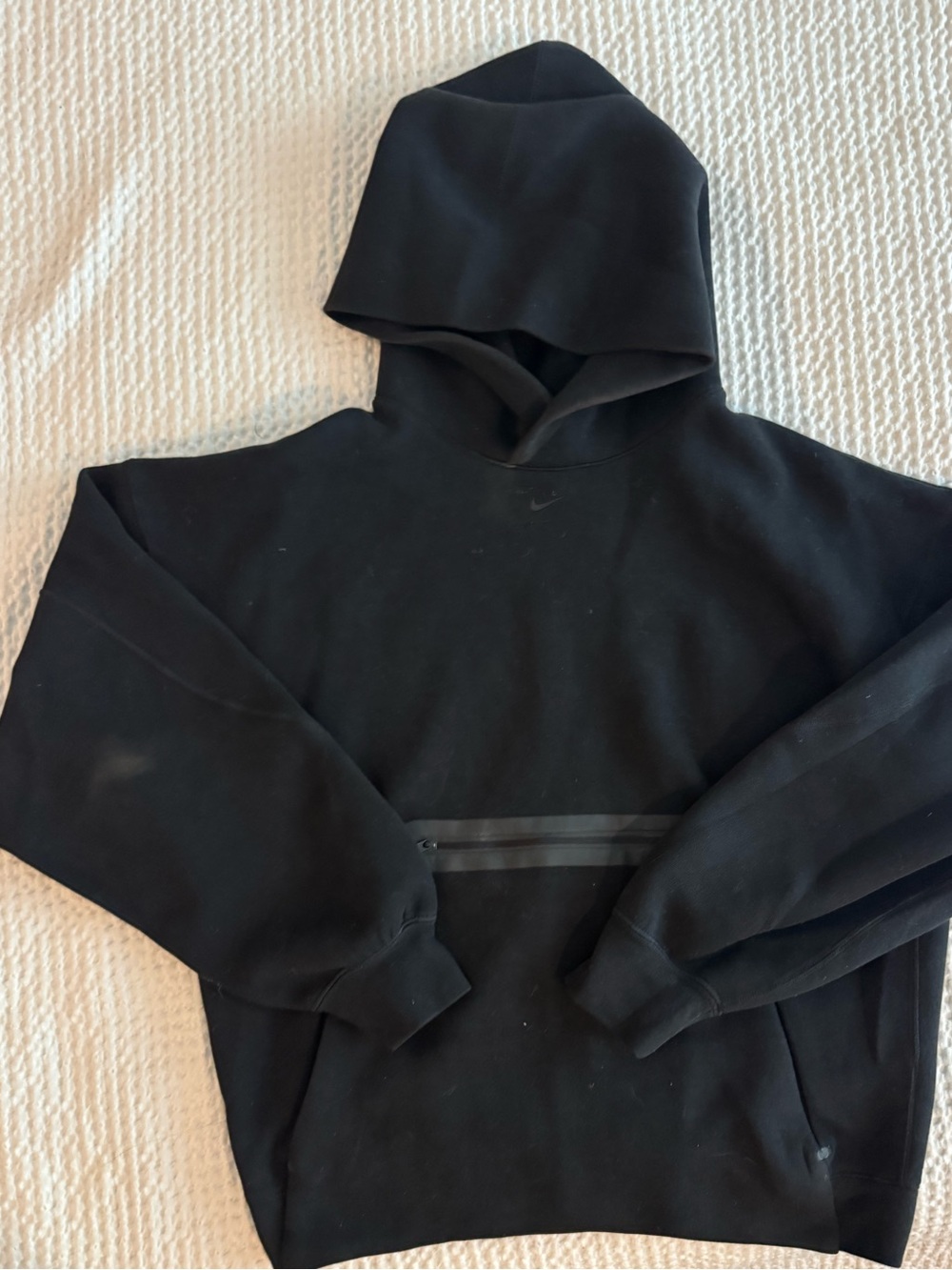 Black kids Nike Tech Hoodie Sweatshirt